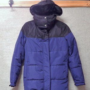OLD NAVY == Women's Coat == Size X-SMALL == Like New! == Blue == Black == Hood